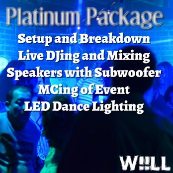 DJ Will - Platinum Package: Most popular! Ask me about rates and availability - DJs Near Me DJ Will - Platinum Package: Most popular! Ask me about rates and availability - DJs Near Me