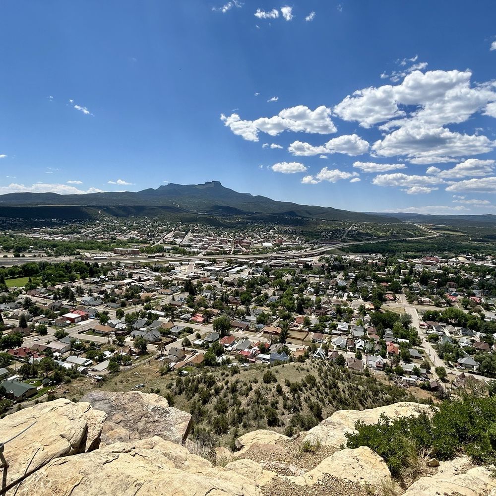 Simpson's Rest - 180 degree landscape surroundings from high above Simpson's Rest. - Hiking Near Me - Trinidad, Colorado