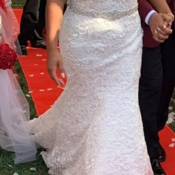 Angel's Cleaners - Such beautiful work especially on a dress that is all lace, it very delicate. Thank you Angel's Cleaners and staff!! - Laundry Services Near Me - Montebello, California