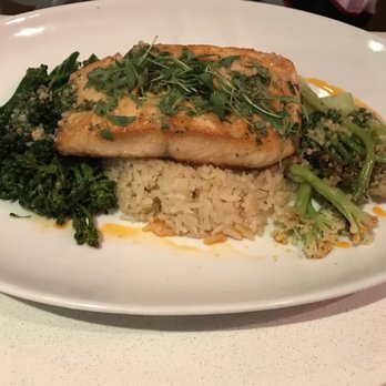 LTC - Salmon, brown rice and broccoli - Mexican Near Me - Chula Vista, California LTC - Salmon, brown rice and broccoli - Mexican Near Me - Chula Vista, California