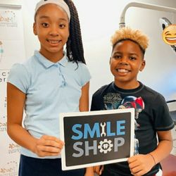 Abari Orthodontics & Oral Surgery - Such a great example for her little brother! Good job guys!!!