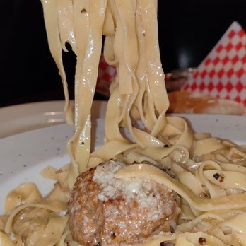 Spaghetty Western - Caccio e Pepe with Meatball - Italian Near Me - Las Vegas, Nevada Spaghetty Western - Caccio e Pepe with Meatball - Italian Near Me - Las Vegas, Nevada