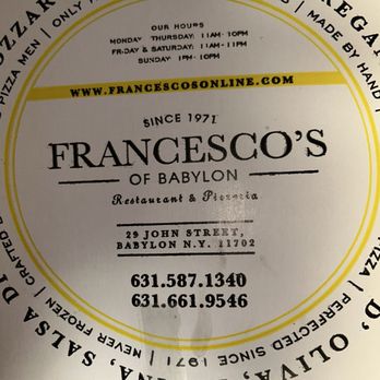 FRANCESCO’S OF BABYLON - Updated September 2025 - 120 Photos & 188 ...