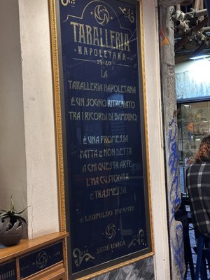 Menu photo 2 Taralleria Napoletana Naples, NA