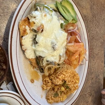 Hacienda Vieja - #7 Pechuga Pablano - Mexican Near Me - Corpus Christi, Texas