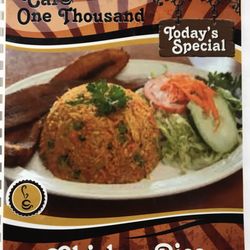Cafe One Thousand - Delicioso arroz con pollo