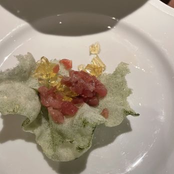 Angler - Bluefin tuna and Kelp rice crisp - Seafood Near Me - San Francisco, California
