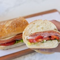 DiBella's Subs - Italian Assorted sub on everything bread