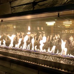 OLG Casino Brantford - Fireplace - Getaway Restaurant - Inside Elements Casino