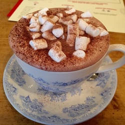 Ginger & Pickles - Hot Chocolate with mellows @ Ginger & Pickle