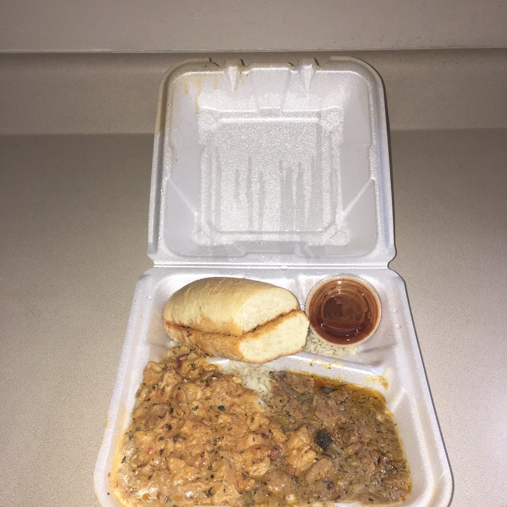 Yats - Half drunken chicken and half chipotle alexio. - Cajun/Creole Near Me - Indianapolis, Indiana Yats - Half drunken chicken and half chipotle alexio. - Cajun/Creole Near Me - Indianapolis, Indiana