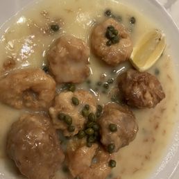 Shrimp and scallop piccata Shrimp and scallop piccata