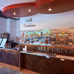 Banh Mi Zon - Petaluma - The front counter. The fake food & drink displays are helpful for those who don't know what to order.