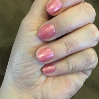 Artist's Nail - Pretty in pink manicure. 31$ - Nail Salons Near Me - Albuquerque, New Mexico