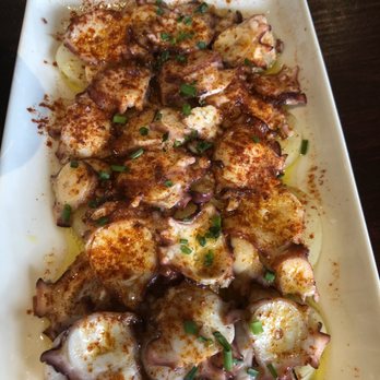 Madrid Tapas Y Vinos - Pulpo a La Gallega - Spanish Near Me - Miami, Florida Madrid Tapas Y Vinos - Pulpo a La Gallega - Spanish Near Me - Miami, Florida