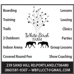 White Birch Farm, LLC - Offering lots of horse related things to do!