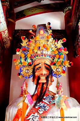 Taiwan Fu City God Temple by null