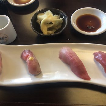 Shiro's - 3rd course, blue tuna - Sushi Bars Near Me - Seattle, Washington
