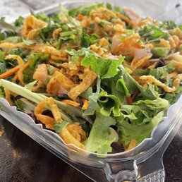 Wonton Grilled Chicken Salad Wonton Grilled Chicken Salad