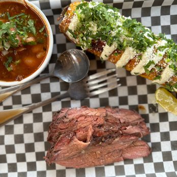 Gunners Tex Mex BBQ - Tri Tip (on Thursdays), Elote, Charro Beans. This is my favorite so far(!!!). - Barbeque Near Me - Glacier, Washington Gunners Tex Mex BBQ - Tri Tip (on Thursdays), Elote, Charro Beans. This is my favorite so far(!!!). - Barbeque Near Me - Glacier, Washington