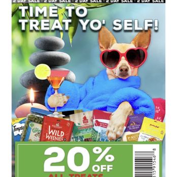 Centinela Feed & Pet Supplies - The promo email announcing "ALL TREATS" are 20% off. Greenies were not excluded on this email, but Centinela would not honor the deal. - Pet Stores Near Me - Pasadena, California Centinela Feed & Pet Supplies - The promo email announcing "ALL TREATS" are 20% off. Greenies were not excluded on this email, but Centinela would not honor the deal. - Pet Stores Near Me - Pasadena, California