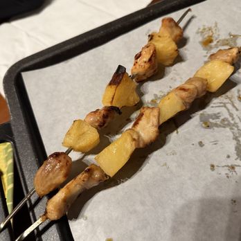 Dynasty BBQ - Hawaiian Pineapple Chicken Skewer - Chinese Near Me - San Mateo, California