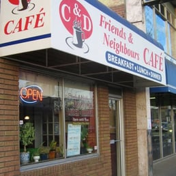 Friends & Neighbors cafe on Whyte Avenue.