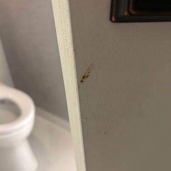 Hotel Grand Pacific - 90% sure this was poop on the door next to the toilet. - Hotels Near Me - Victoria, British Columbia Hotel Grand Pacific - 90% sure this was poop on the door next to the toilet. - Hotels Near Me - Victoria, British Columbia