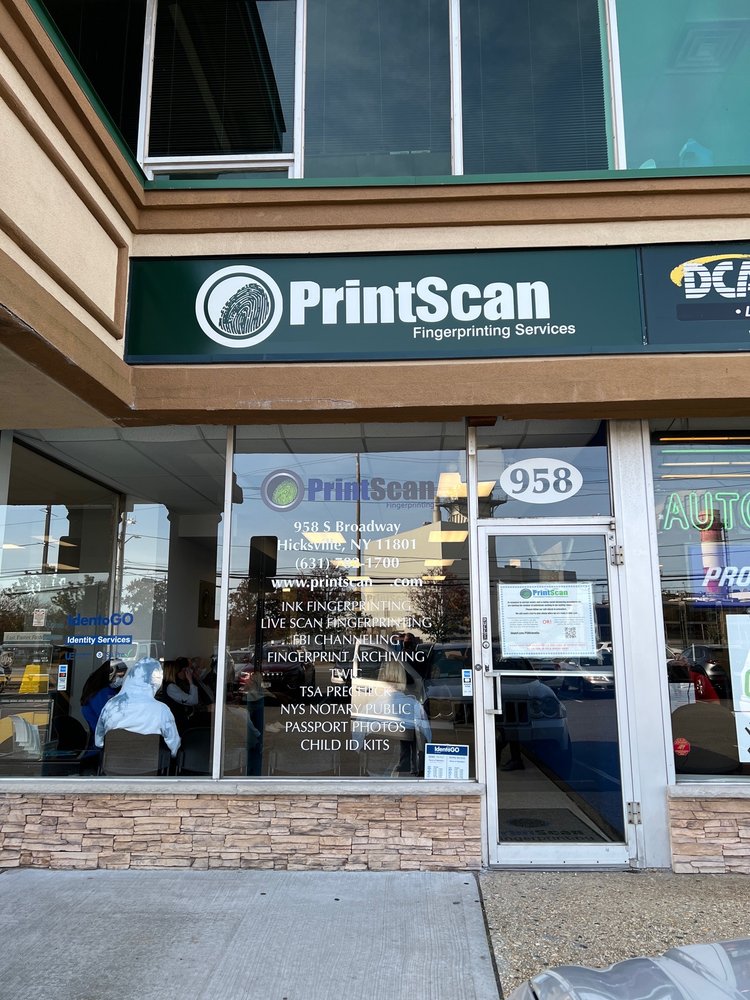 PRINTSCAN NEW YORK FINGERPRINTS, HICKSVILLE Updated September 2024 26 Reviews 958 S