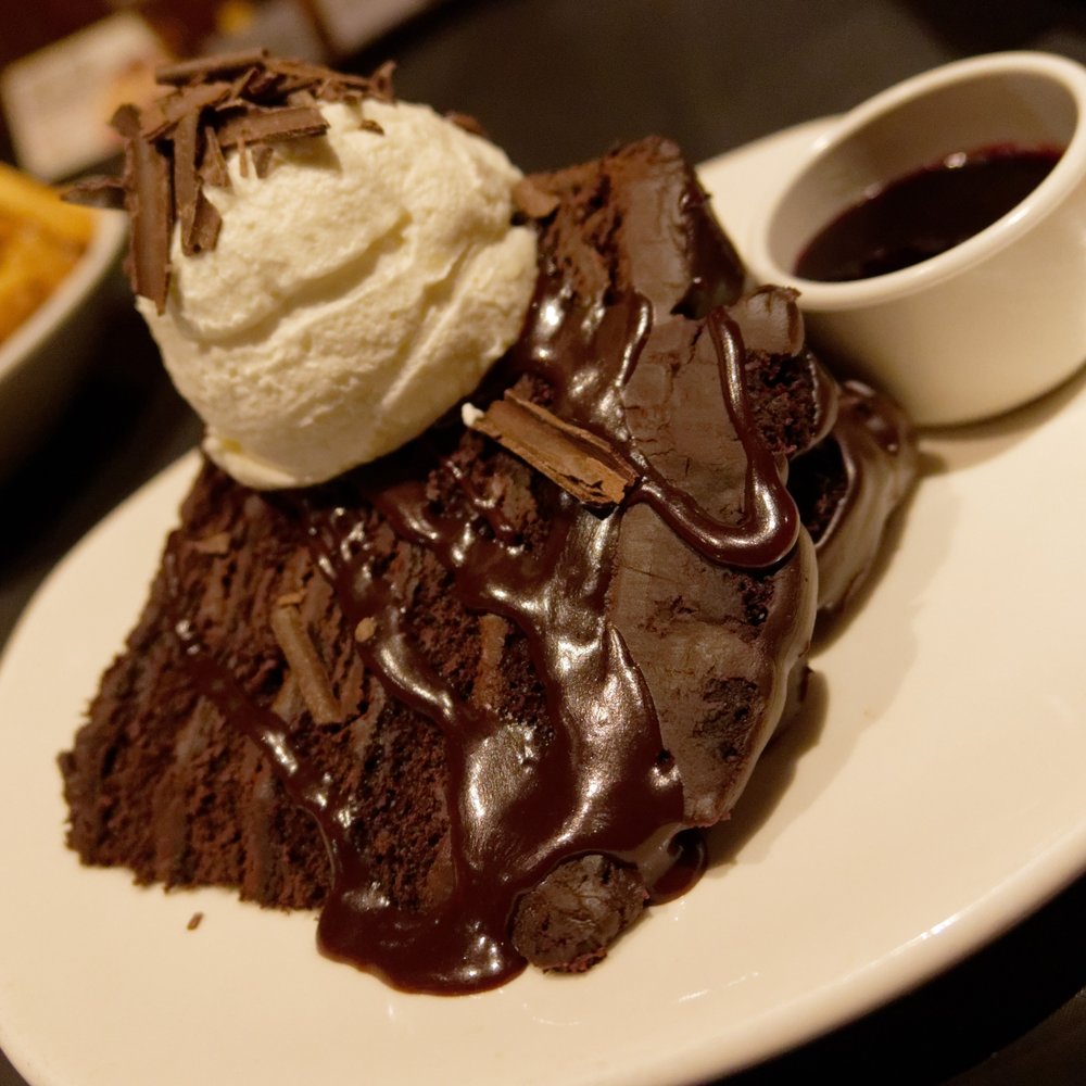 Outback Steakhouse - Big chocolate cake - Steakhouses Near Me - Schaumburg, Illinois Outback Steakhouse - Big chocolate cake - Steakhouses Near Me - Schaumburg, Illinois