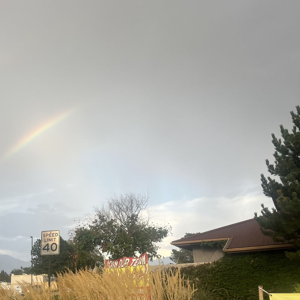 Sadie's - A rainbow right outside of Sadie's after we ate :) - New Mexican Cuisine Near Me - Albuquerque, New Mexico Sadie's - A rainbow right outside of Sadie's after we ate :) - New Mexican Cuisine Near Me - Albuquerque, New Mexico