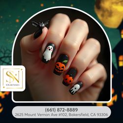 Solar Nails And Spa - Halloween festival is just around the corner!