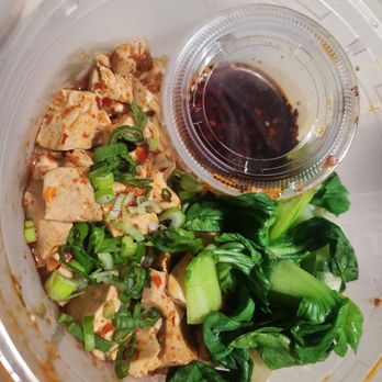 Mian - Mapo tofu vegan on noodles - Noodles Near Me - Artesia, California Mian - Mapo tofu vegan on noodles - Noodles Near Me - Artesia, California