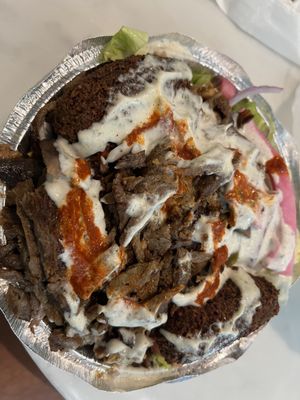 King Of Falafel & Shawarma Cart by null