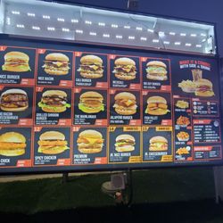Nice Burger - The Menu