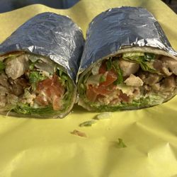 Katy's Fry House - Grilled Chicken Wrap, so good!