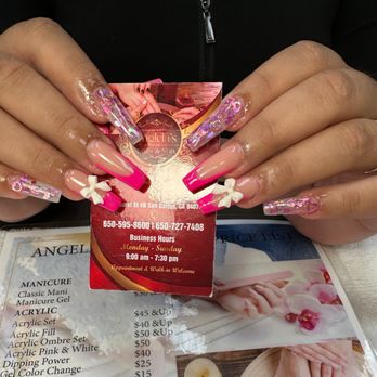 Angela's Nails & Spa - Come see Jenny for Valentine's. She's cheap and I love my set every time. 650-727-7408 - Nail Salons Near Me - San Carlos, California Angela's Nails & Spa - Come see Jenny for Valentine's. She's cheap and I love my set every time. 650-727-7408 - Nail Salons Near Me - San Carlos, California