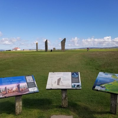 Standing Stones of Stenness by null