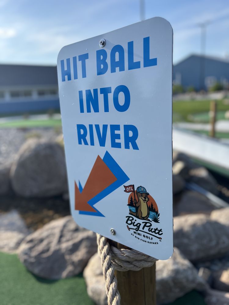 Big Fish Kayaks & Watersports Logo