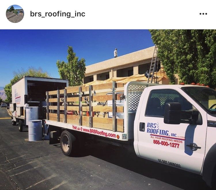 Slide of BRS Roofing