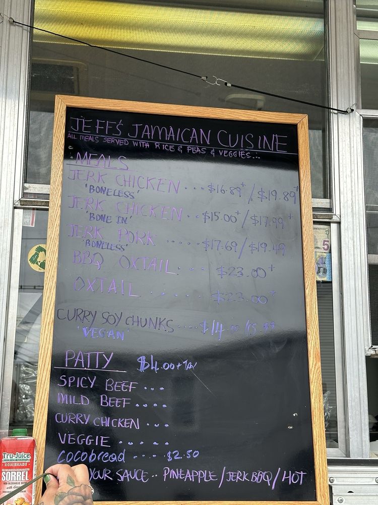 Jeff's Jamaican Cuisine Logo