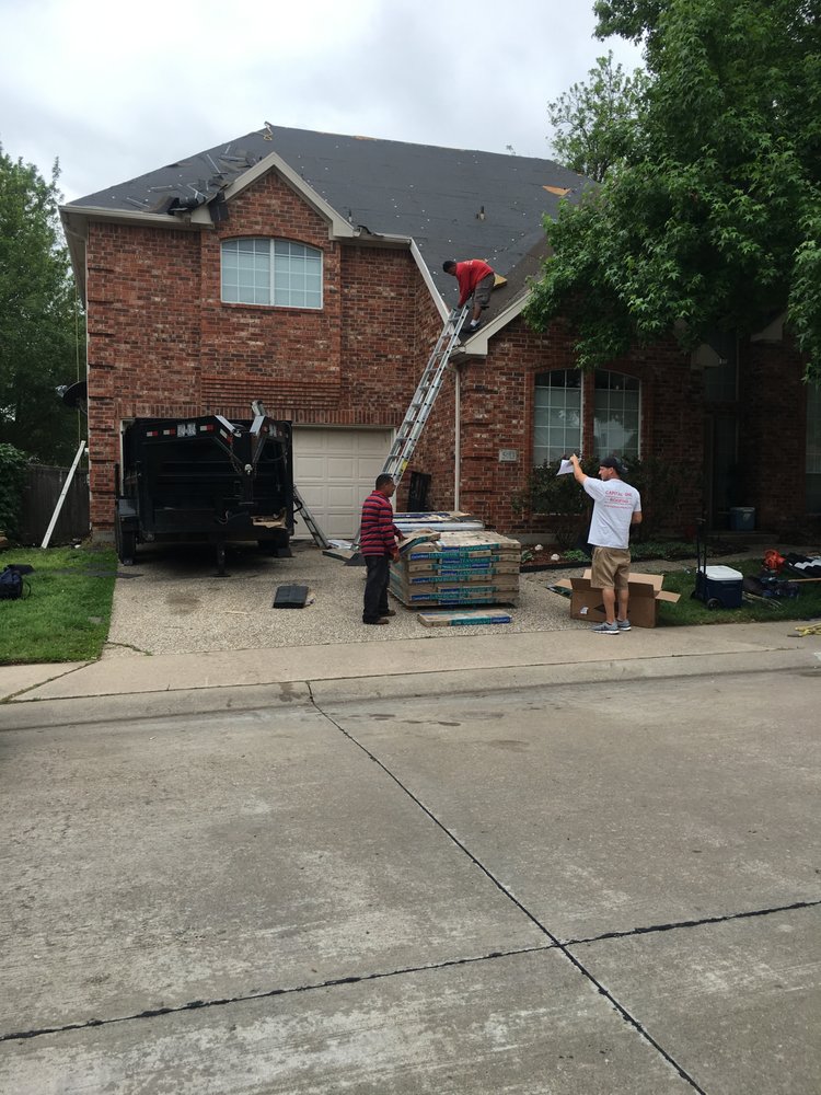 Slide of Capital One Roofing