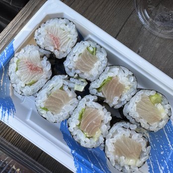Ebiko - Hamachi Roll - Japanese Near Me - Oakland, California Ebiko - Hamachi Roll - Japanese Near Me - Oakland, California