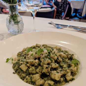Nice Matin - Mafaldine with pesto - French Near Me - New York, New York Nice Matin - Mafaldine with pesto - French Near Me - New York, New York