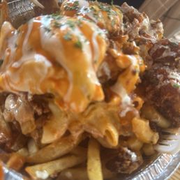 Loaded buffalo fries Loaded buffalo fries