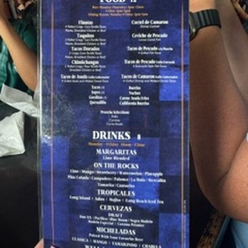 Los Compadres - Drink menu - Mexican Near Me - Norwalk, California