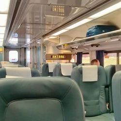 Amtrak Sunset Limited - 2nd level of train!