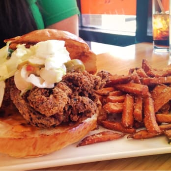 Early Bird - The Best Fried Chicken Sandwich Ever. No really... That's what it's called. ;) it was pretty damn good! - New American Near Me - Fullerton, California