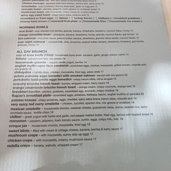Flapjax - Menu - New American Near Me - Santa Monica, California Flapjax - Menu - New American Near Me - Santa Monica, California