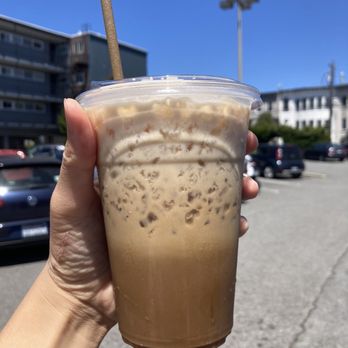 Earth Tone Cafe - Lavender Latte - Cafes Near Me - San Francisco, California